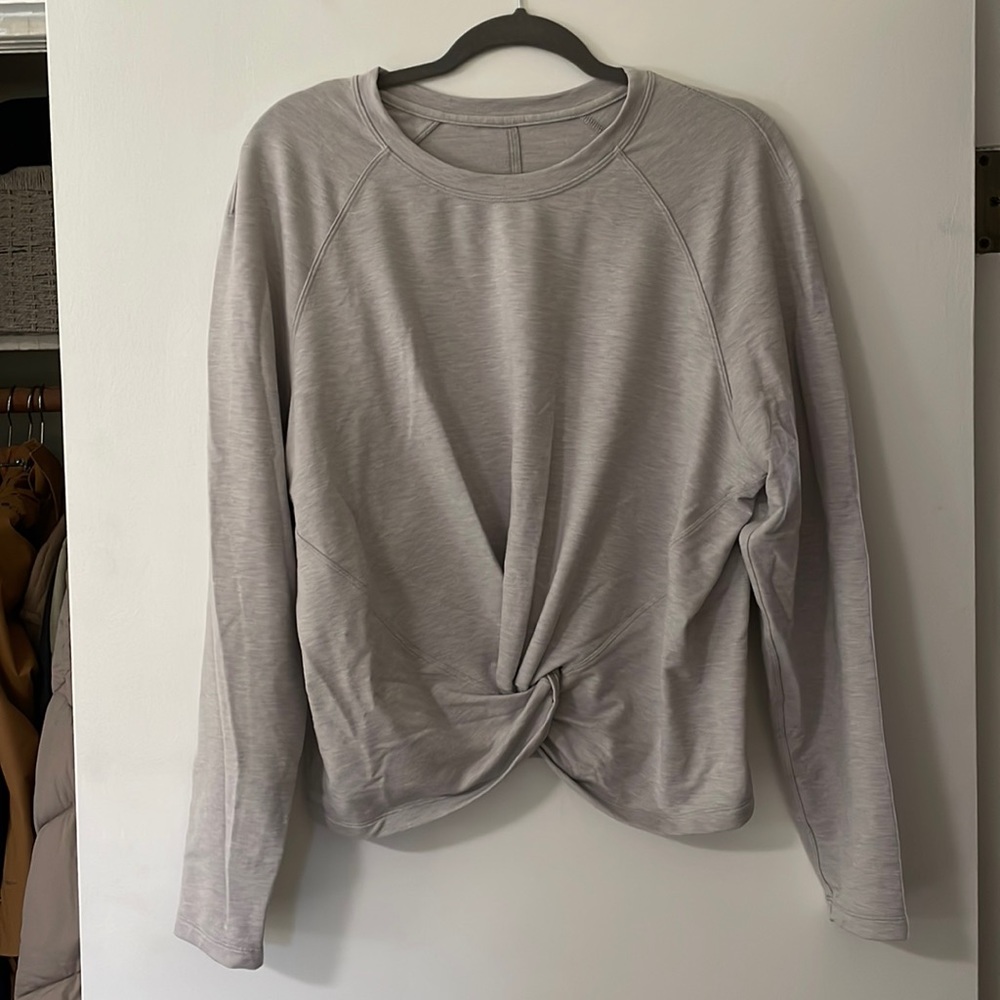 Lululemon Twist Front Sweatshirt